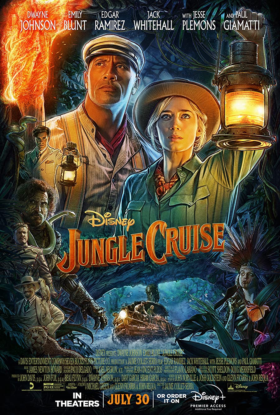 دانلود دوبله فارسی فیلم Jungle Cruise 2021