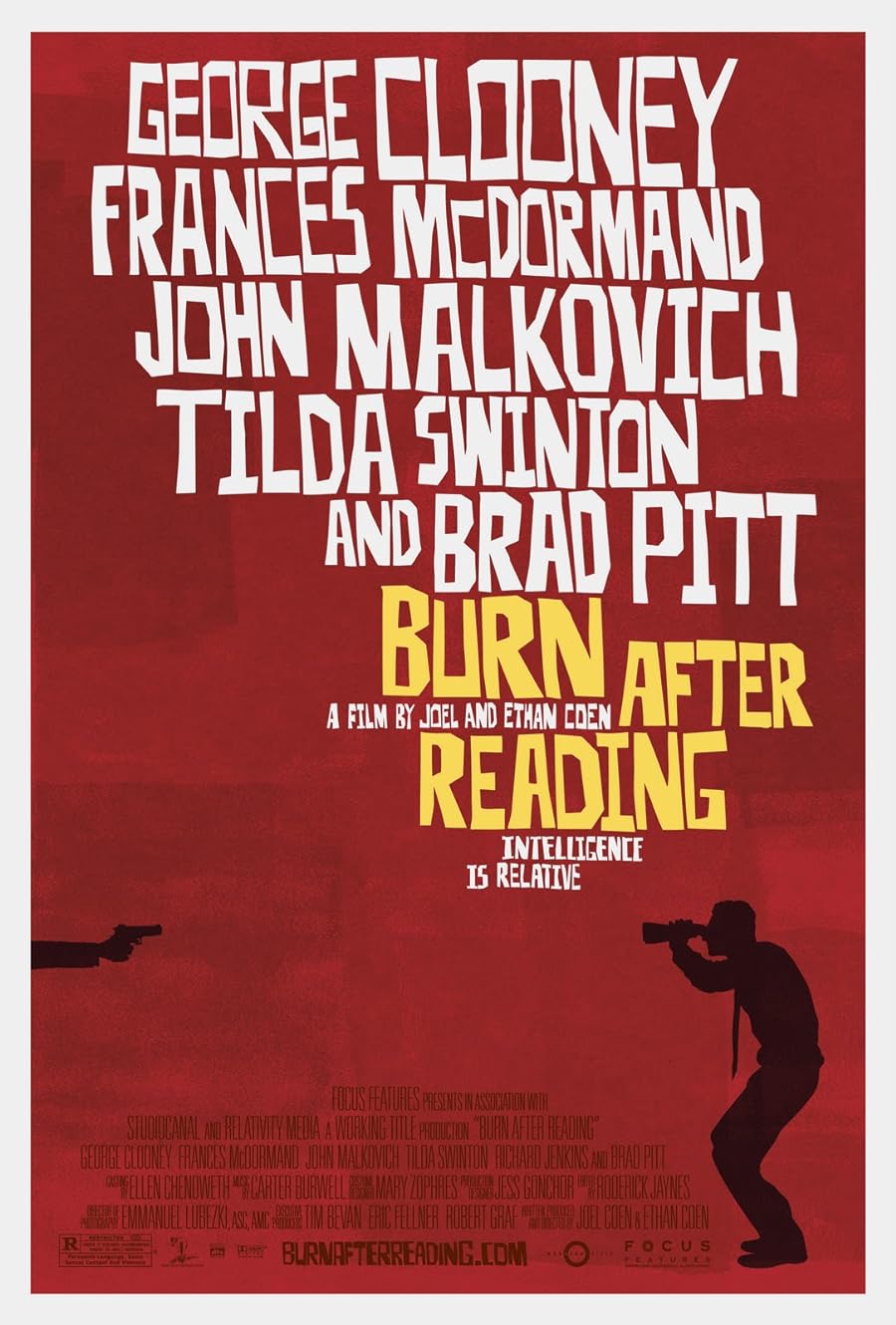 دانلود دوبله فارسی فیلم Burn After Reading 2008