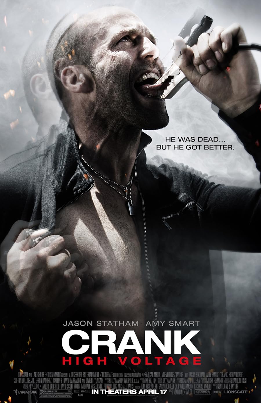دانلود دوبله فارسی فیلم Crank: High Voltage 2009