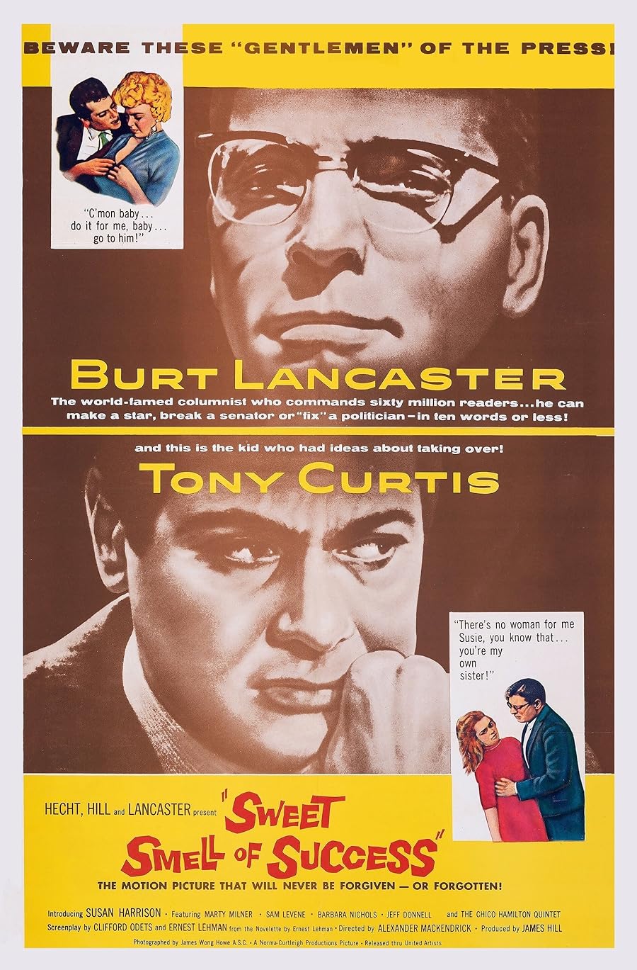 دانلود فیلم Sweet Smell of Success 1957 با زیرنویس چسبیده