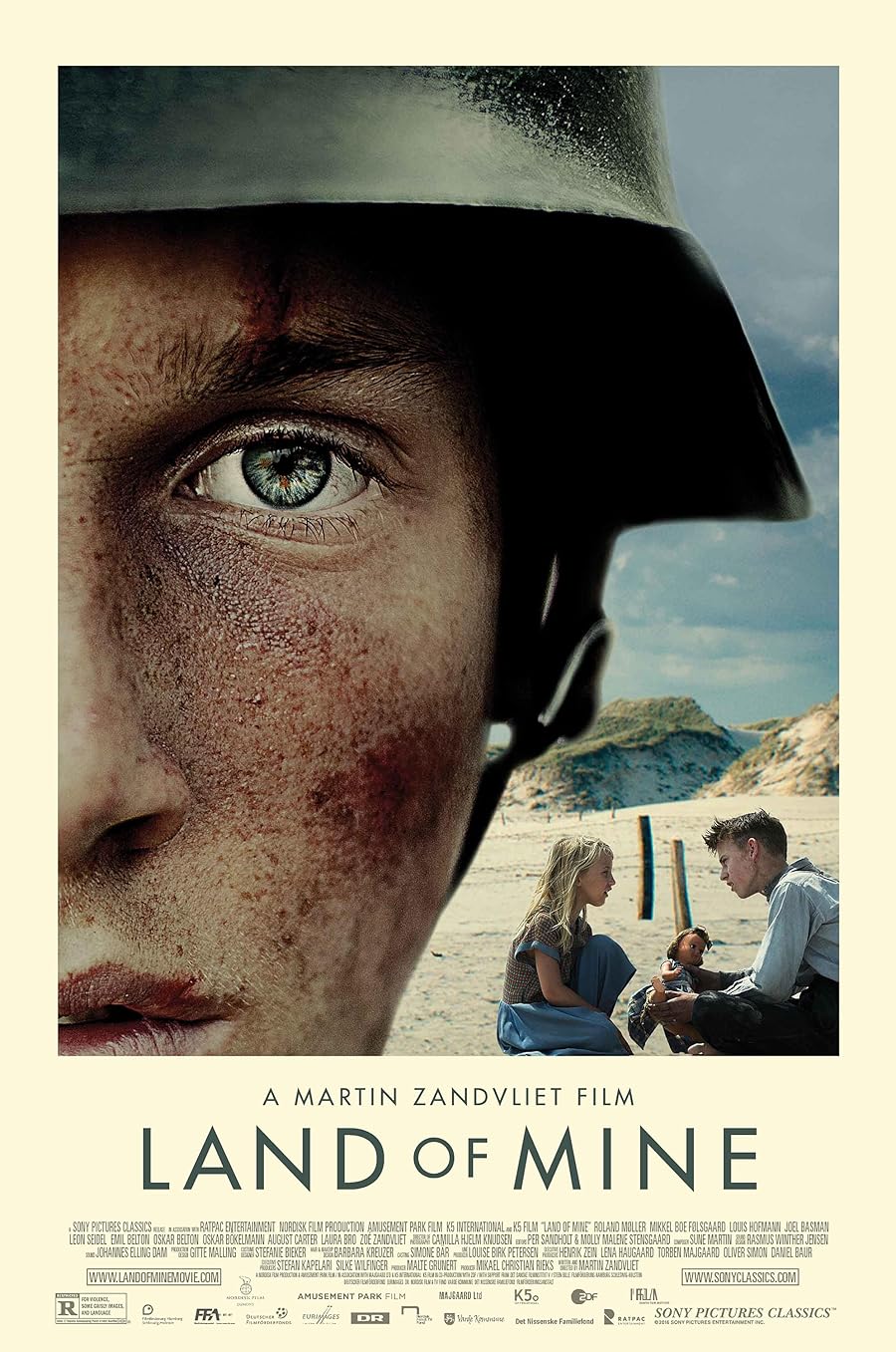 دانلود فیلم Land of Mine 2015 با زیرنویس چسبیده