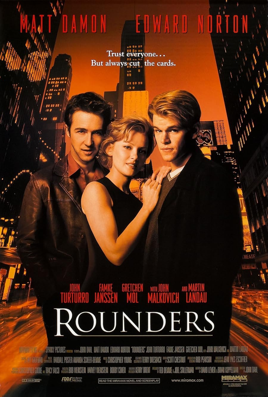 دانلود فیلم Rounders 1998 با زیرنویس چسبیده دانلود فیلم Rounders 1998 با زیرنویس چسبیده