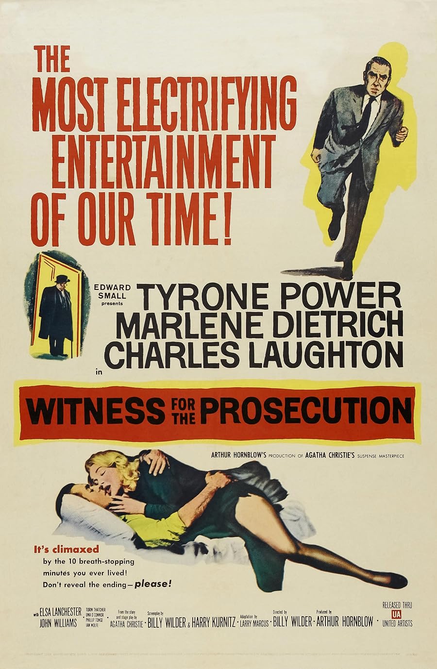 دانلود فیلم Witness for the Prosecution 1957 با زیرنویس فارسی چسبیده