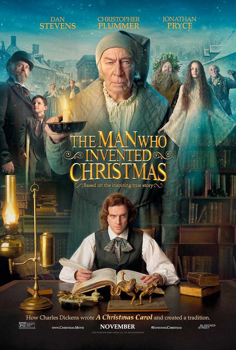 دانلود فیلم The Man Who Invented Christmas 2017 با زیرنویس فارسی چسبیده